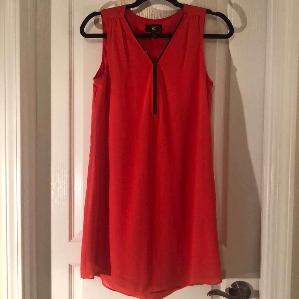 Front zipper Dress